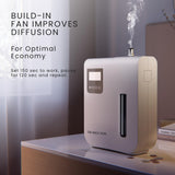 THE MAGIC SCENT difusor conectado a HVAC distribuye aroma uniforme.