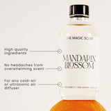THE MAGIC SCENT difusor en sala, creando atmósfera sofisticada.