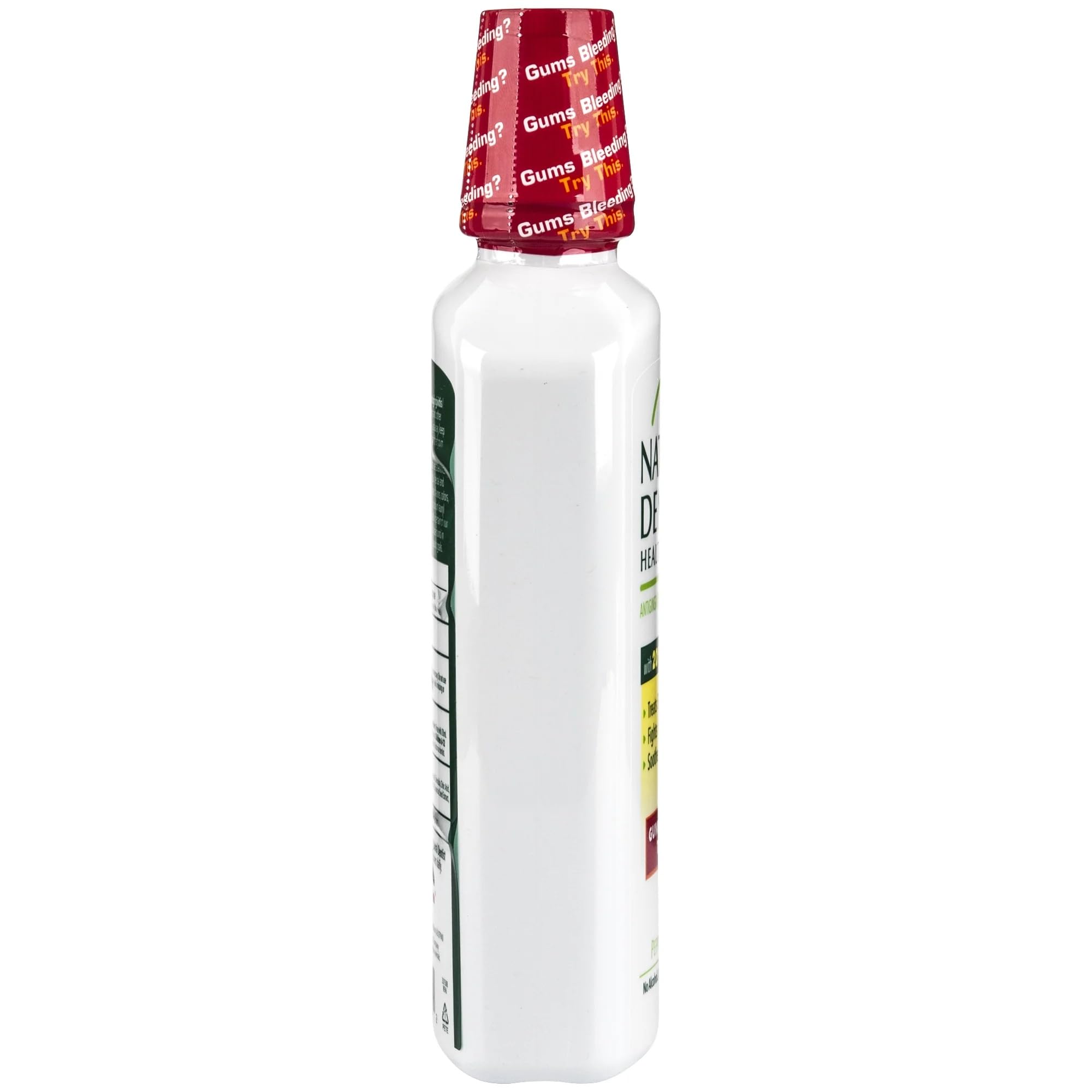 Rutina diaria con The Natural Dentist enjuague bucal, aporte suave y refrescante.
