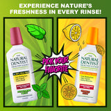 The Natural Dentist Peppermint Twist, uso diario recomendado para higiene bucal.