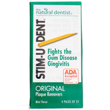 Stim U Dent Original Menta con diseño flexible para uso cómodo entre dientes