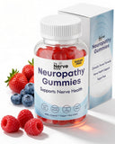 The Nerve Brand gomitas en botella para neuropatía, apoyo diario a la salud nerviosa.