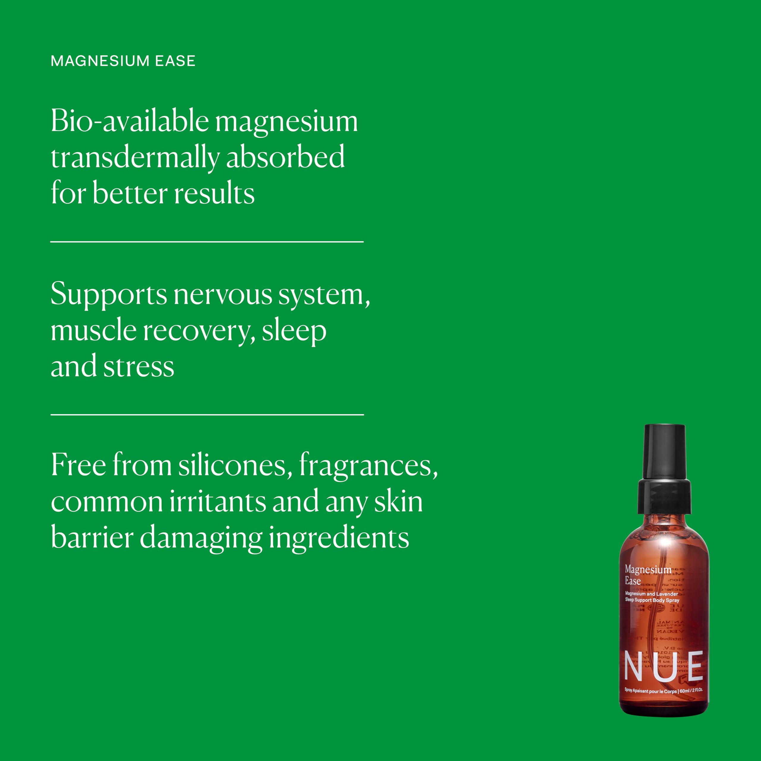 Masaje focal en muslos y hombros con Magnesio Ease