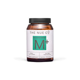 The Nue Co MEN'S MULTI VITAMIN, bote frontal, potencia energía y enfoque diario.