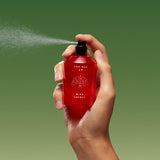 The Nue Co Mind Energy fragancia etiqueta muestra ingredientes naturales y aroma moderno