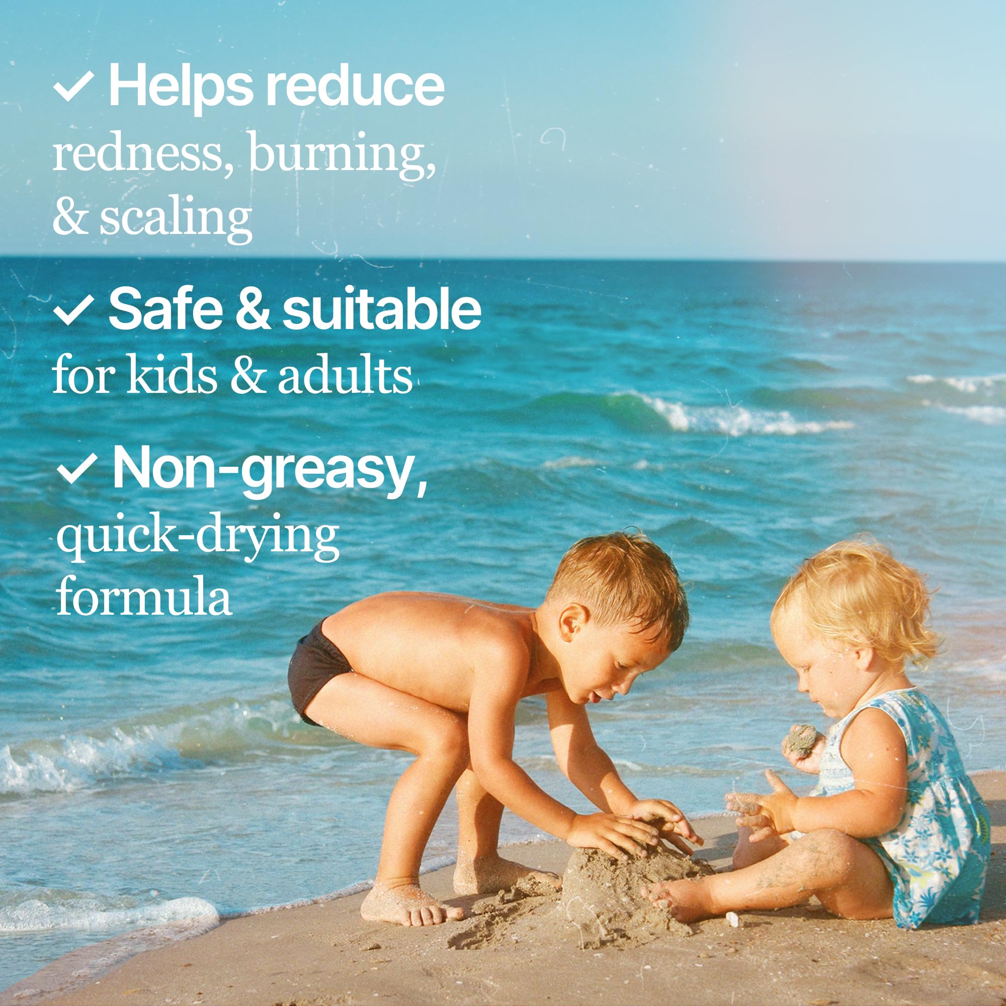 The Ocean Healed My Eczema: absorcion-rapida para piel seca y sensible.
