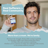 The Ocean Healed My Eczema: cuidado-diario para toda la familia.