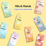 The Patch Brand Energy Patches, ingredientes clave como cafeína y vitaminas.
