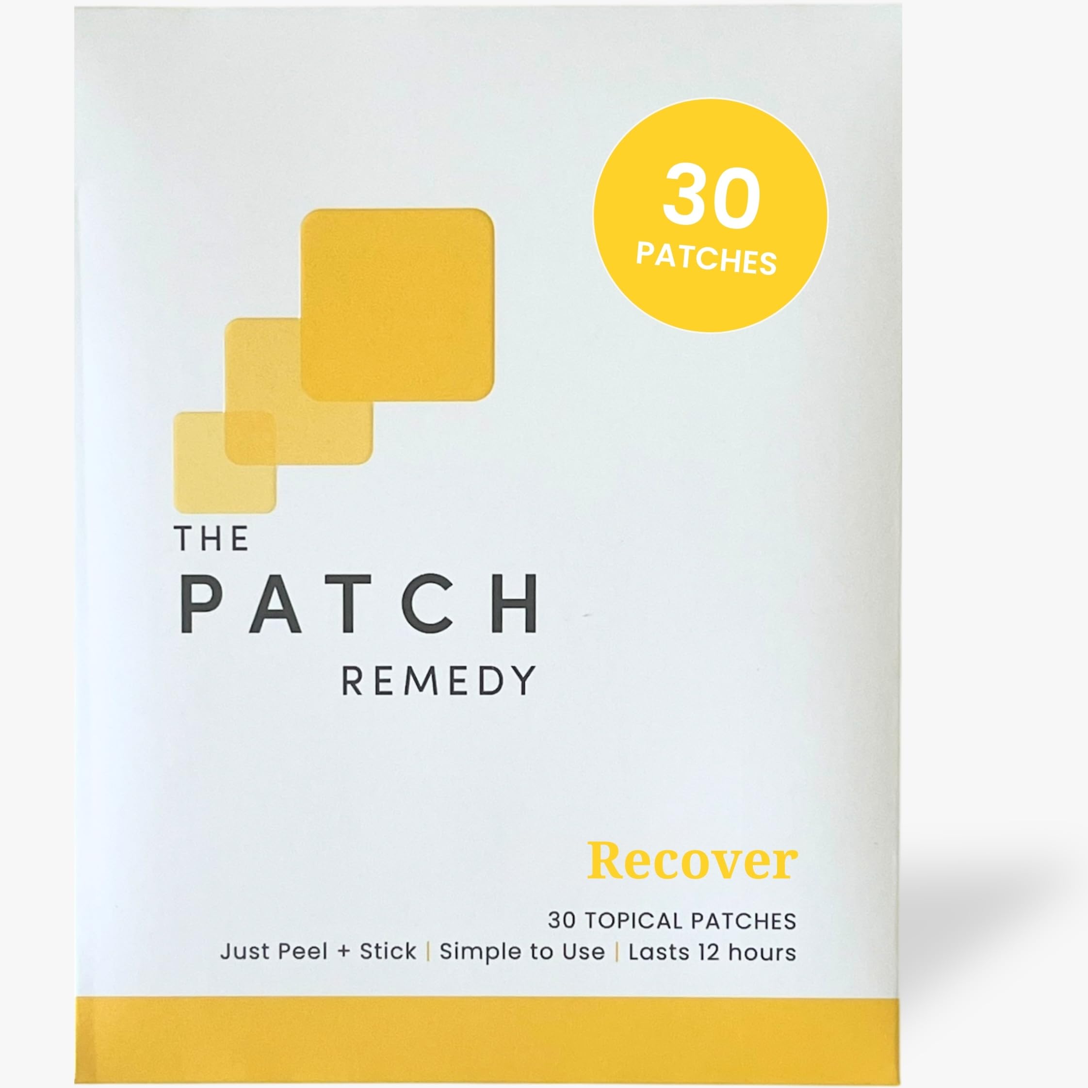 The Patch Remedy Recover Patch, empaque compacto para inicio rápido de tu rutina