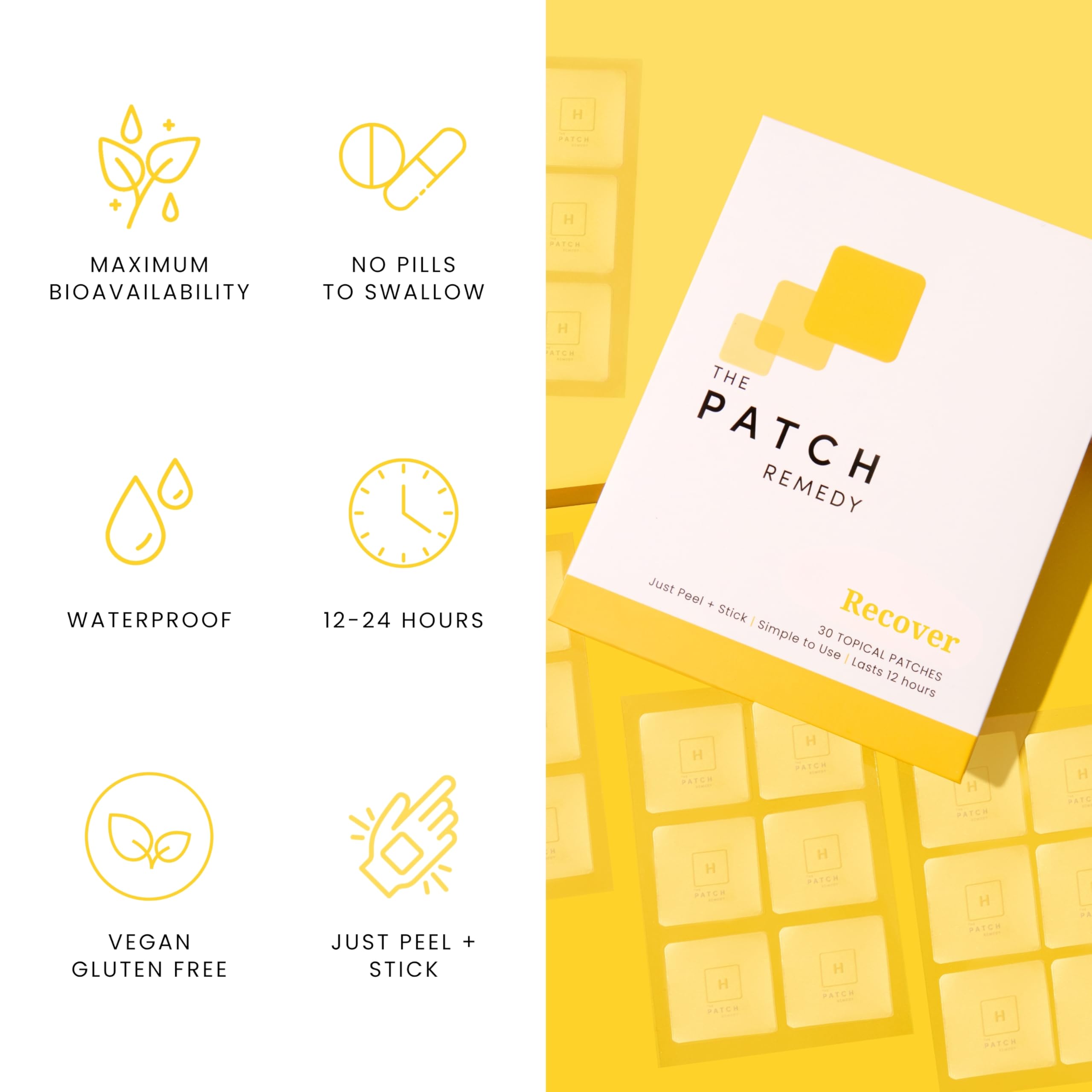 The Patch Remedy Recover Patch, viaje sin molestias cabe en tu maletín