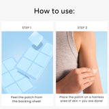The Patch Remedy Recover Patch, ingredientes botánicos visibles en la etiqueta
