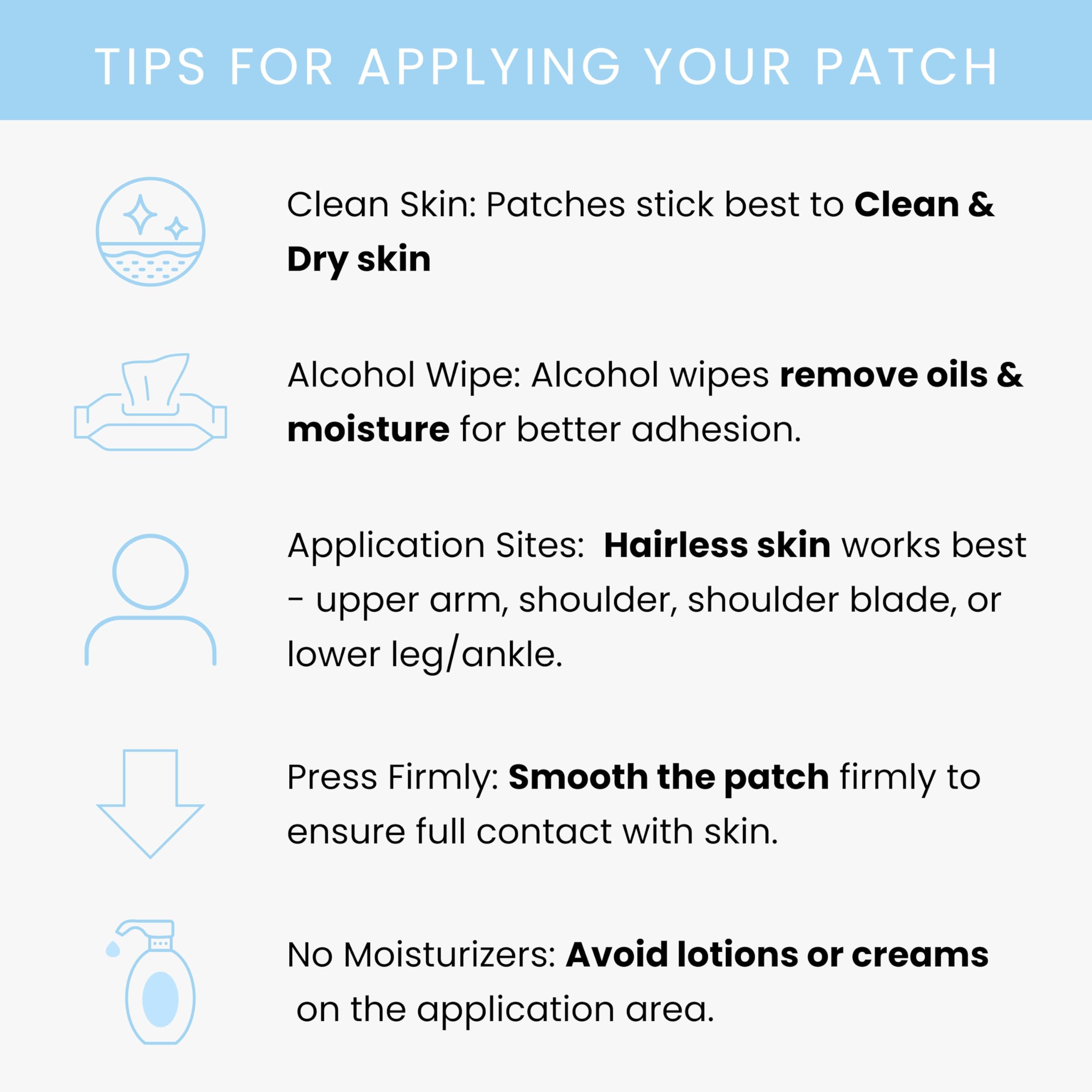 The Patch Remedy Recover Patch, textura confort para una experiencia suave