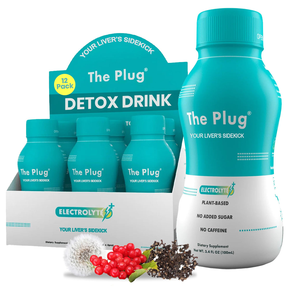 The Plug desintoxicacion del higado: botella para renovacion diaria