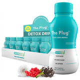 The Plug Detox Hepático: botella de detox con sabor suave y apoyo digestivo diario