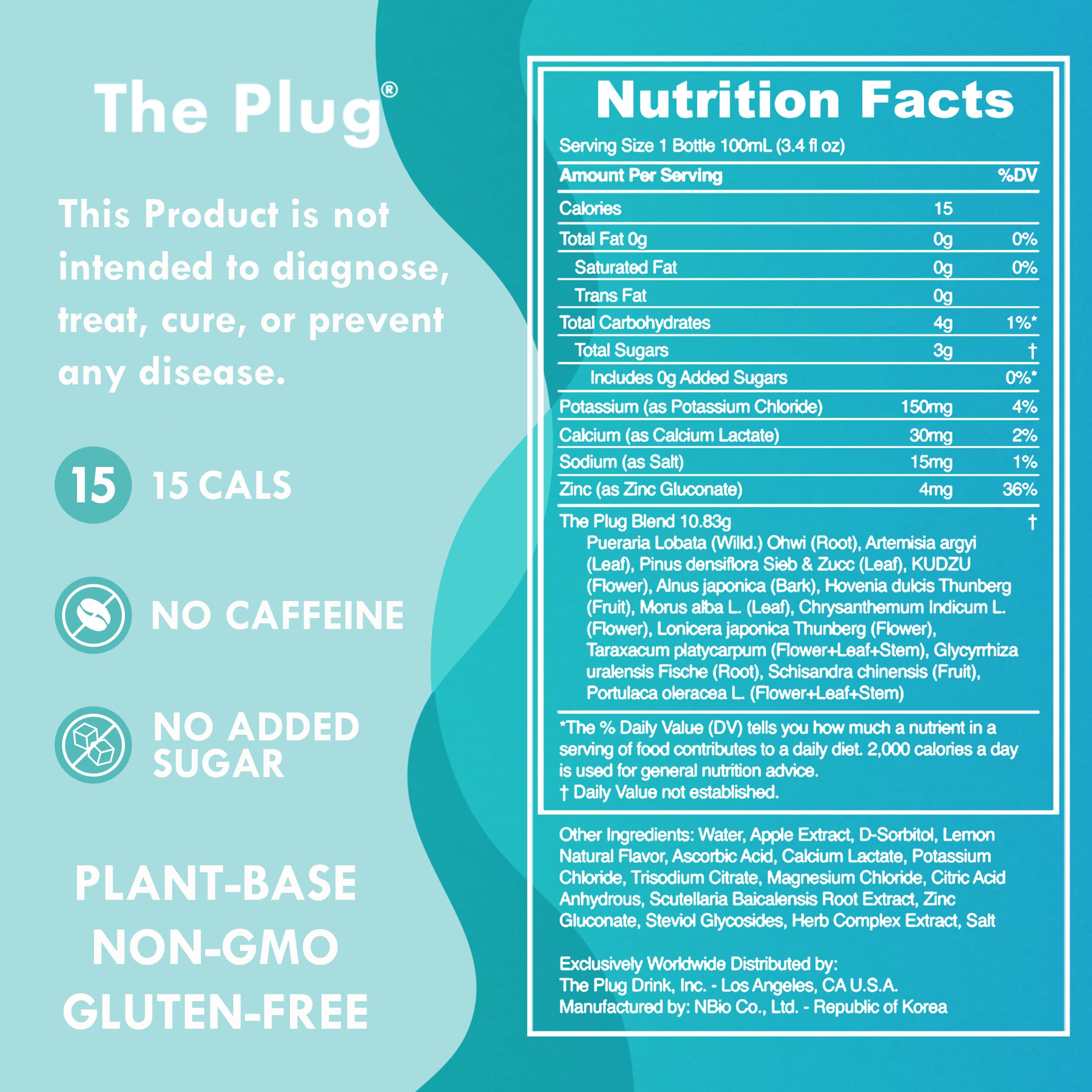 The Plug: ingredientes naturales para una bebida vegetal