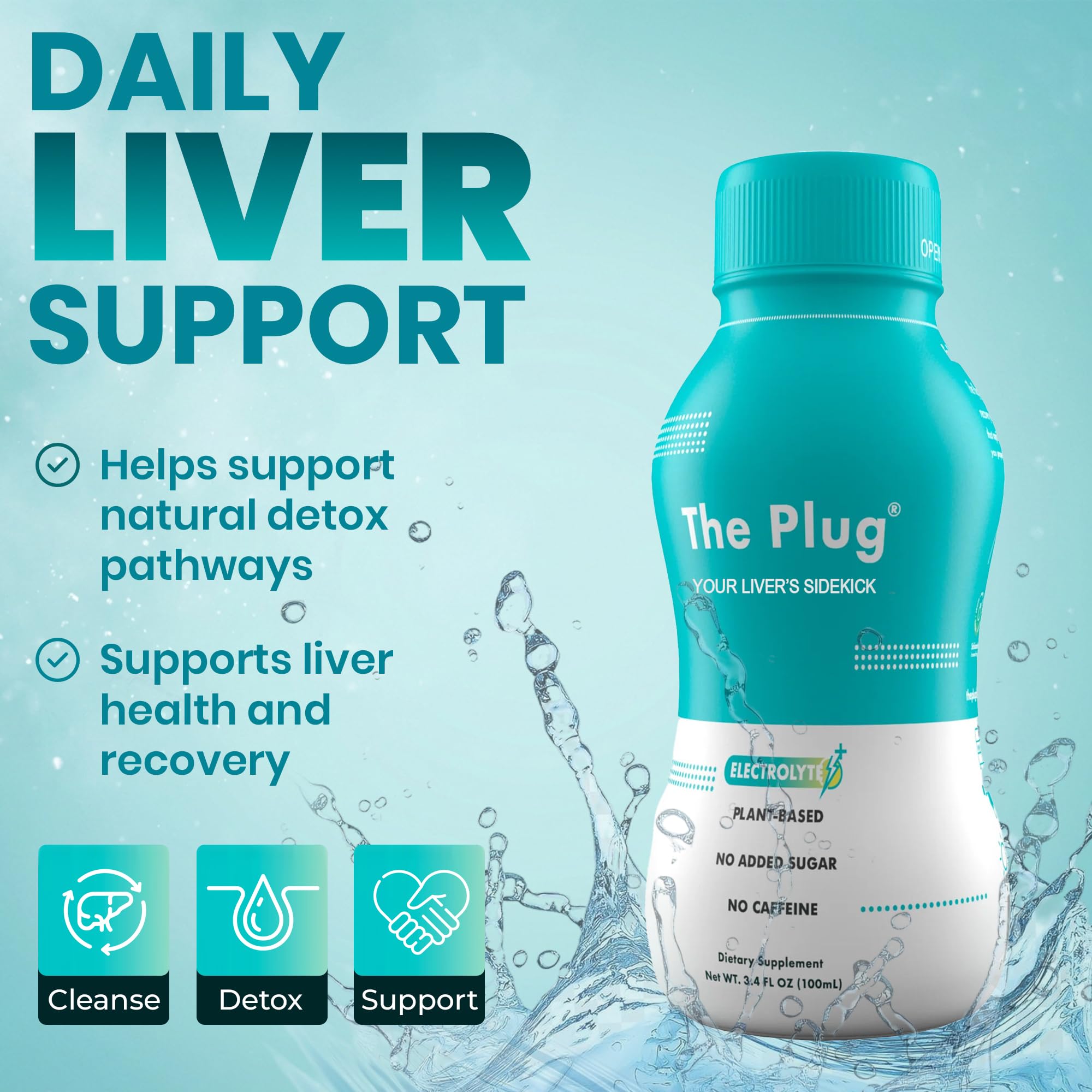 The Plug 13 plantas: ingredientes en botella para energia natural