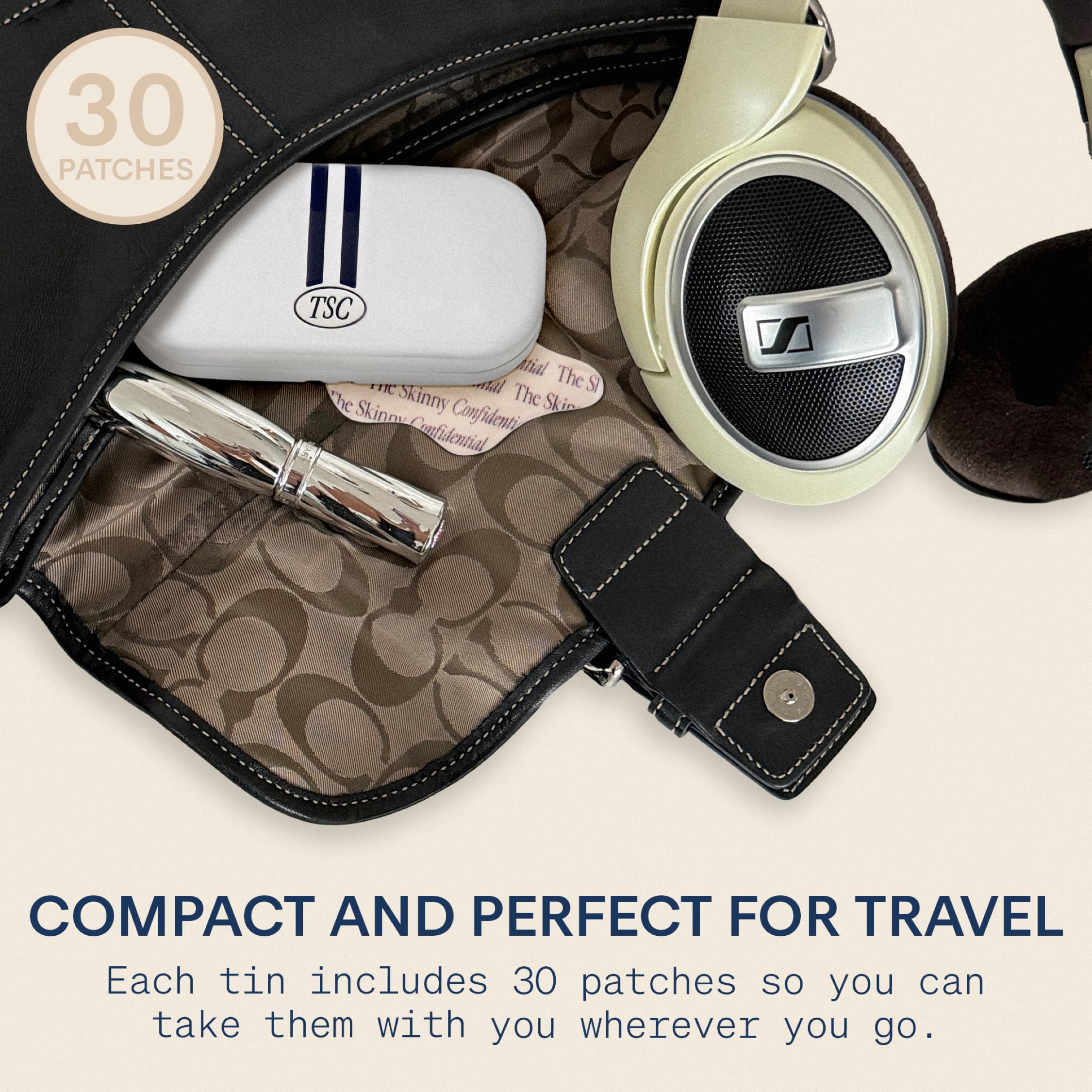 The Skinny Confidential parches belleza energia despertar promueve vitalidad al levantarte