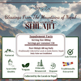 The Swayambhu SHILAJIT cosecha manual de Nepal, potencia la vitalidad naturalmente.