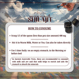 The Swayambhu SHILAJIT sin gluten para personas sensibles.