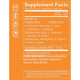 The Vitamin Shoppe Ultimate Probiotics, 12 cepas para apoyo intestinal suave.