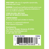 The Vitamin Shoppe Turmeric Curcumin 900MG: caja de 60 cápsulas para uso diario.