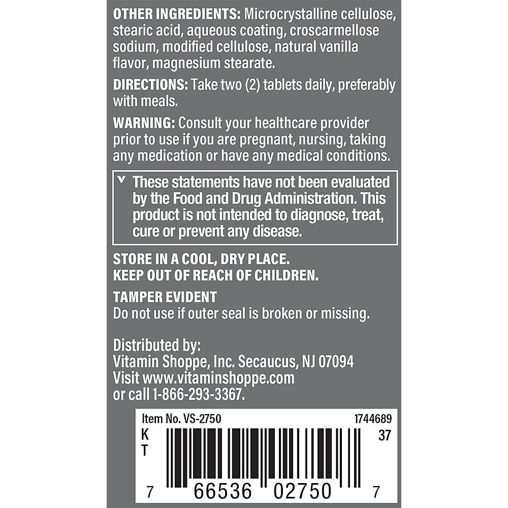 The Vitamin Shoppe Ultimate Man Multivitamin: energia y vitalidad para estilo de vida activo