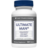 The Vitamin Shoppe Ultimate Man Multivitamin: formula libre de gluten y lacteos para dietas sensibles