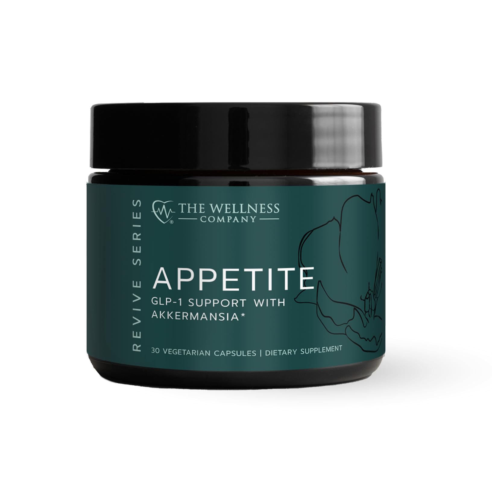 The Wellness Company Appetite: vertiendo desde la botella para favorecer la saciedad.