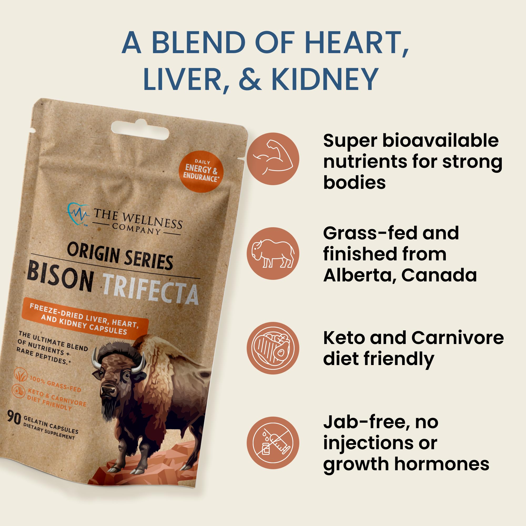 The Wellness Company Bison Trifecta: aprobación por junta médica garantiza calidad