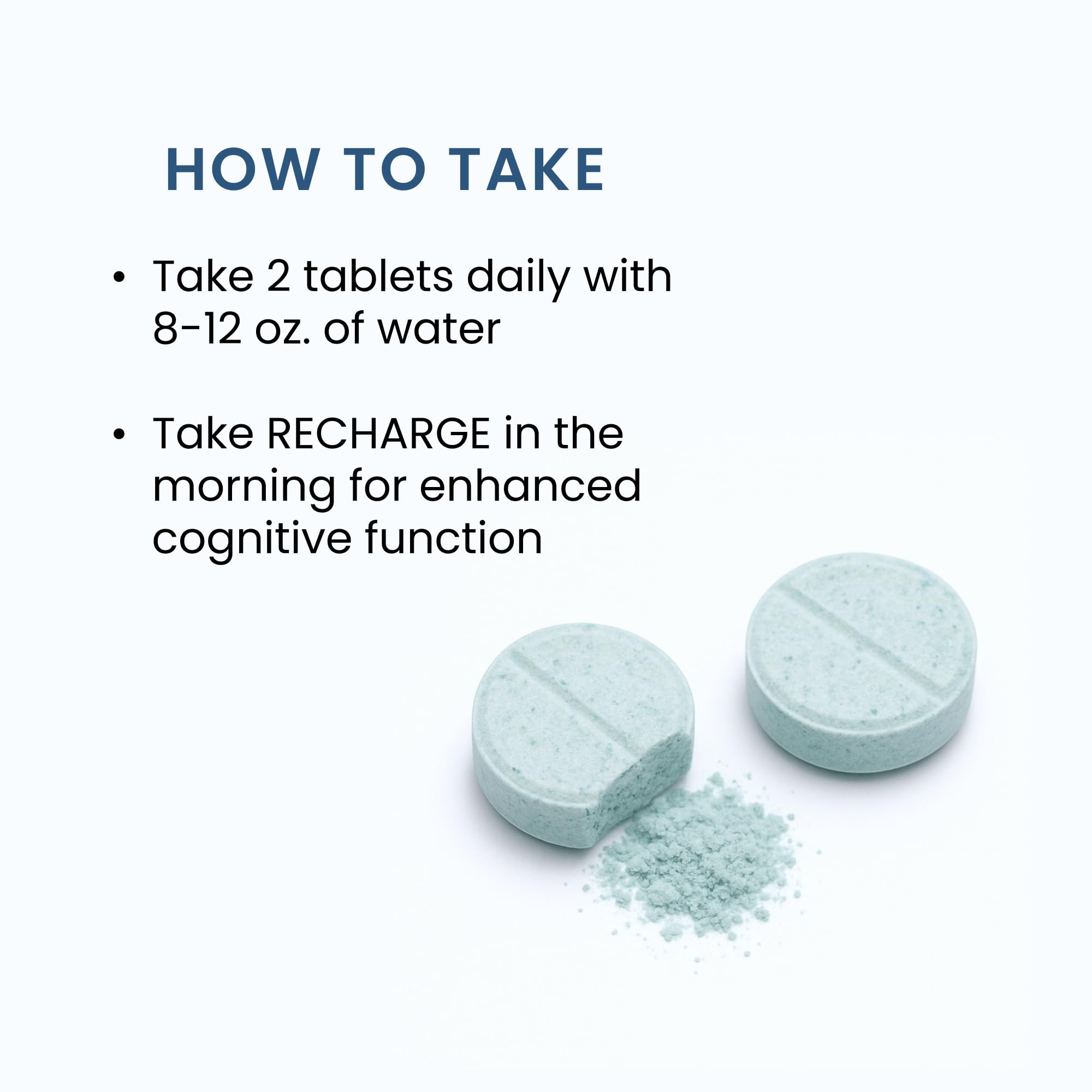 Recharge de The Wellness Company: empaque seguro para almacenamiento.