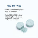 Recharge de The Wellness Company: empaque seguro para almacenamiento.
