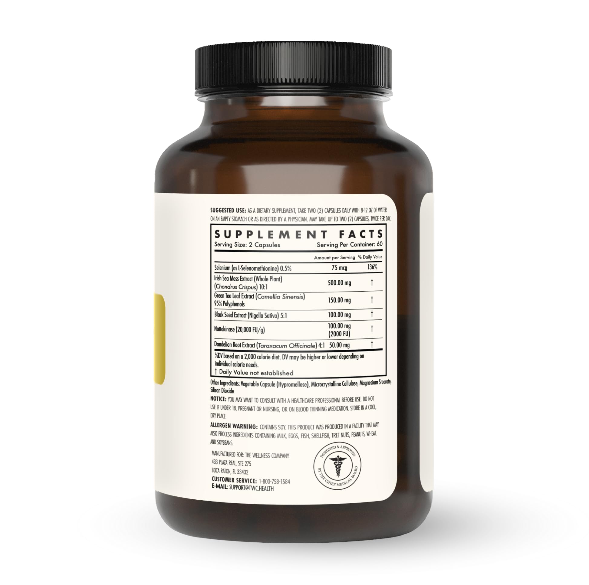 Spike Support label on bottle highlighting vegan and gluten-free formulation.