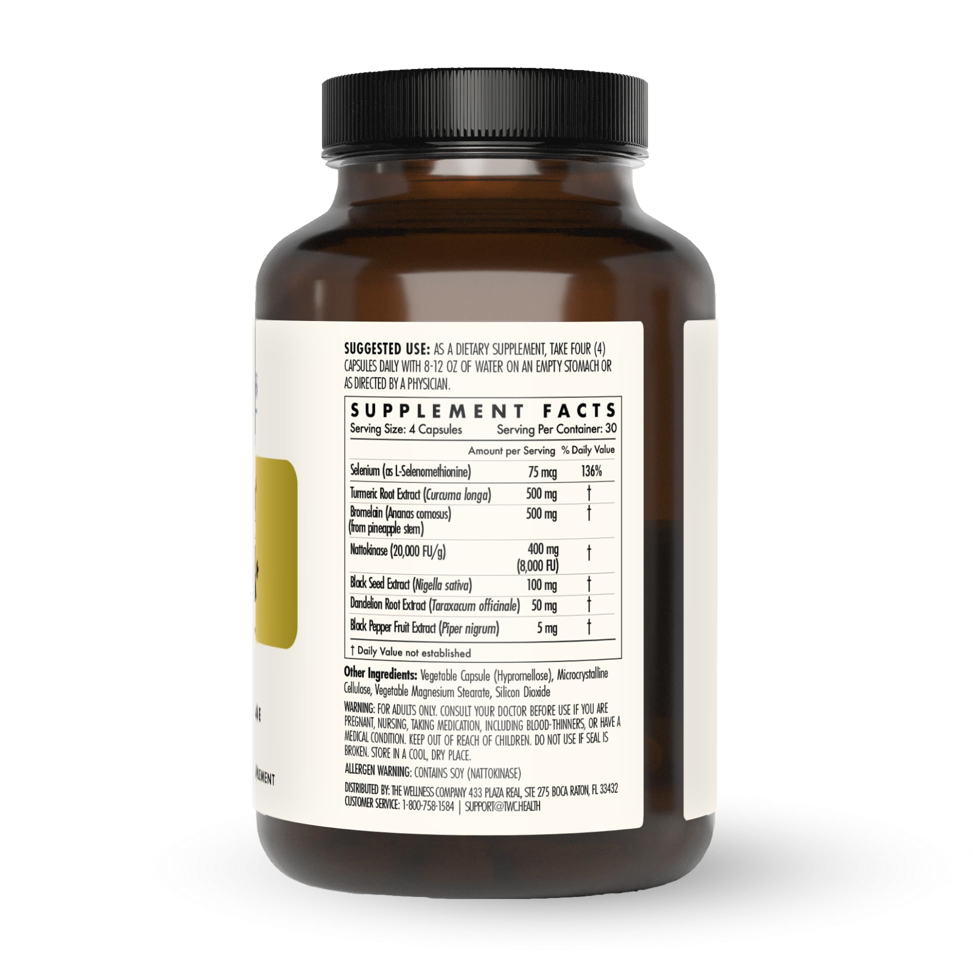 The Wellness Company Ultimate Spike Detox: cápsulas de alta potencia para conveniencia diaria