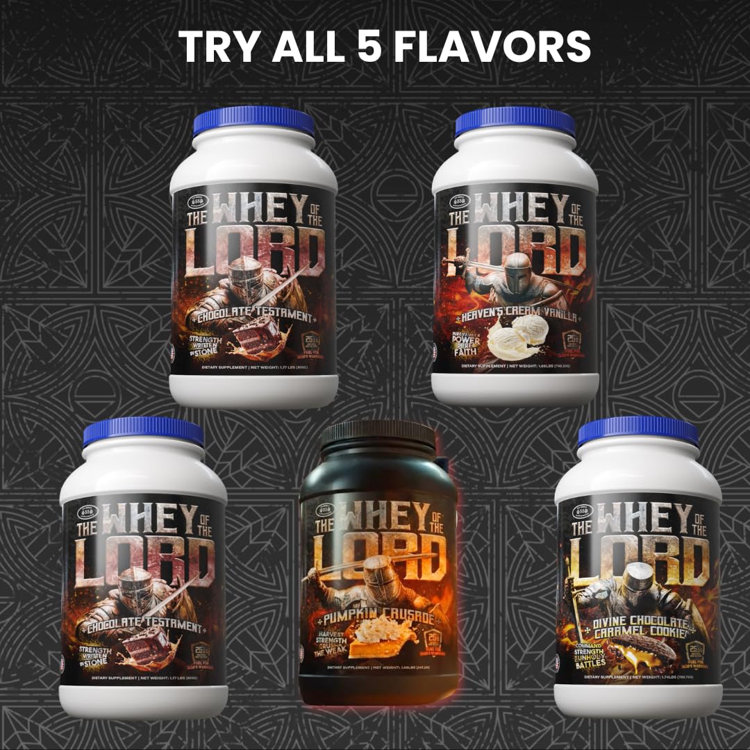 The Whey of The Lord Crusade sabor calabaza para paladar indulgente