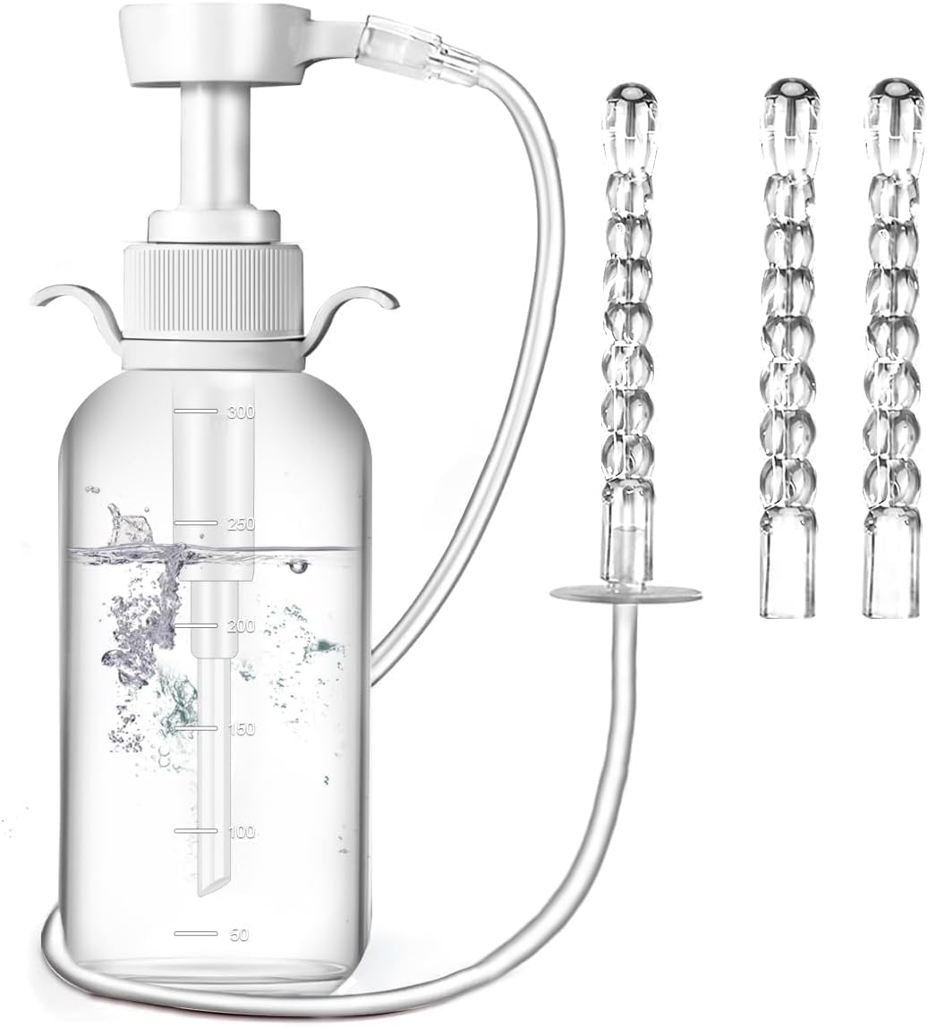 TheClover enema 330 ml con anti reflujo para higiene íntima diaria.