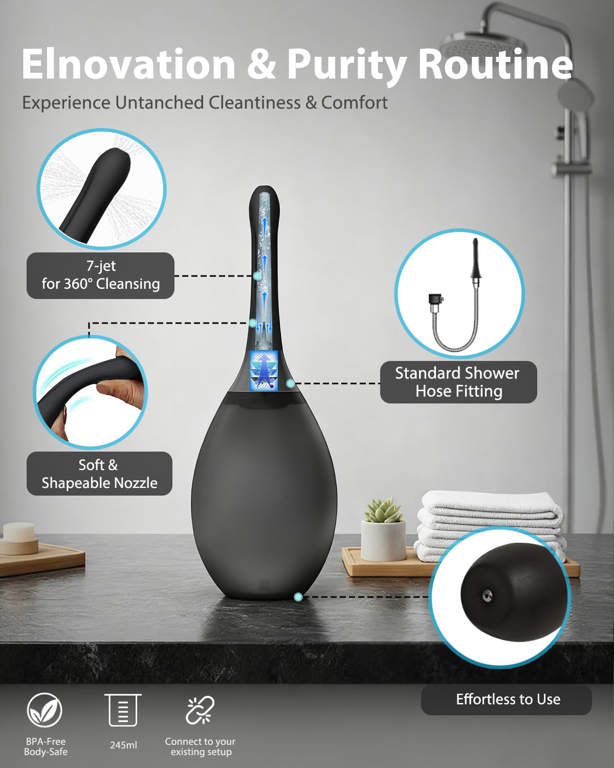 TheClover válvulas anti-retroceso de doble flujo para mayor seguridad.
