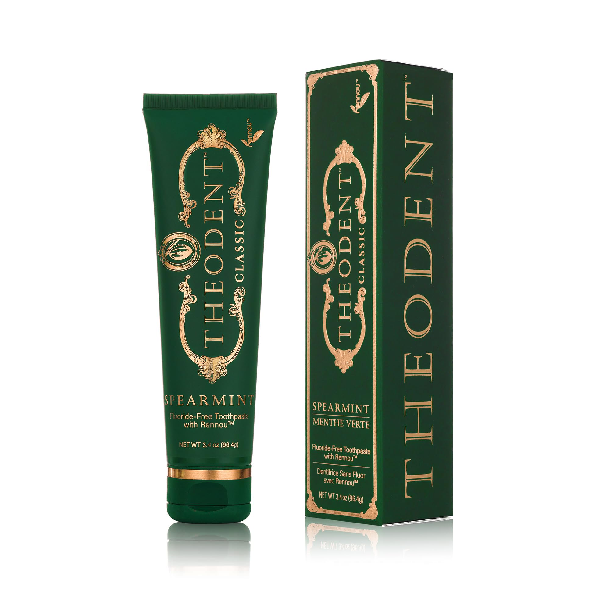 Theodent Classic Rennou, pasta dental, fortalece esmalte y remineraliza suave.
