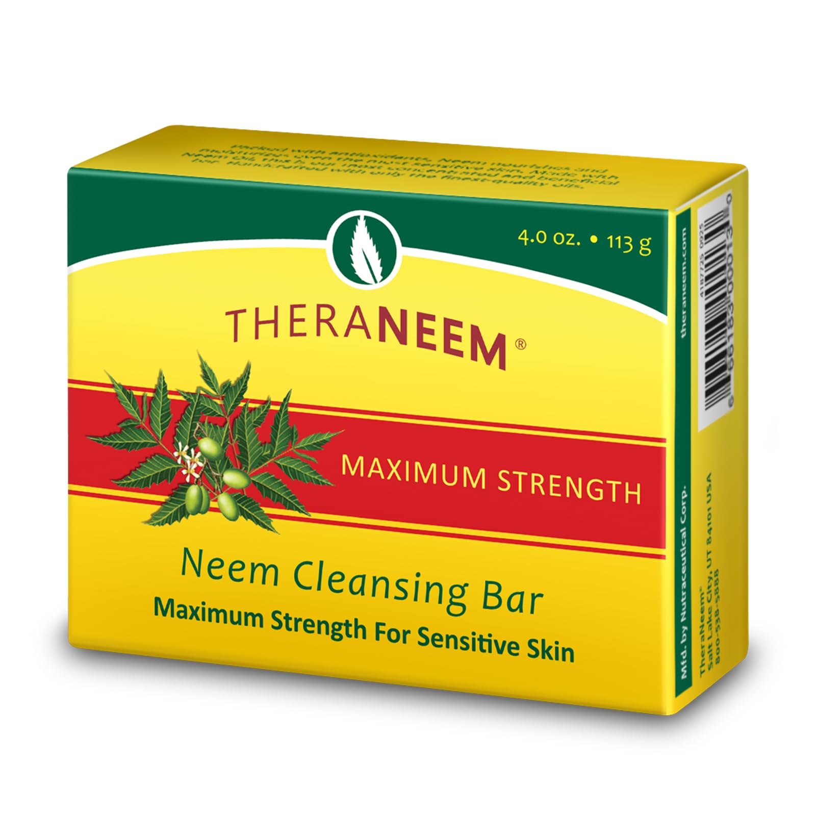 Thera Neem uso en ducha: limpia y nutre con aceites orgánicos.