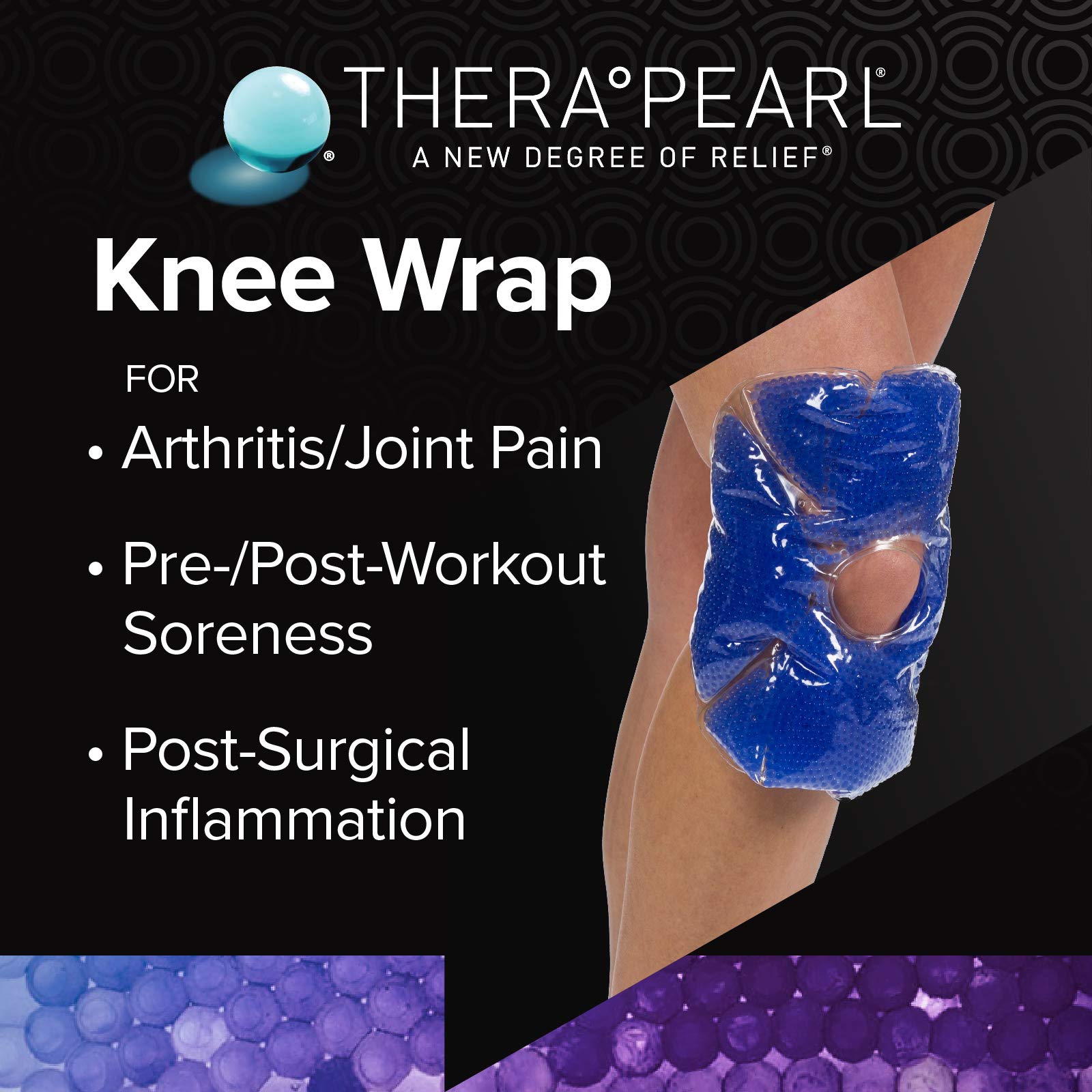 THERA°PEARL Calor terapéutico listo en microondas para comodidad