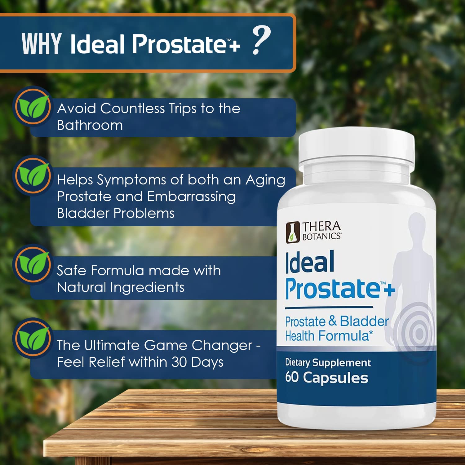 Therabotanics Ideal Prostate Plus, fabricación en EE. UU.: proceso seguro y BPM
