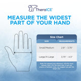 TheraICE apto para piel desnuda, uso cómodo sin inserciones duras.
