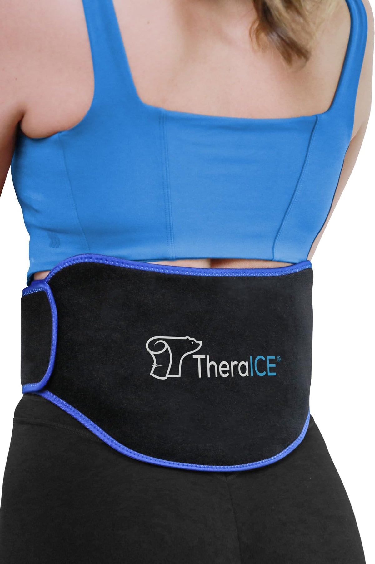 TheraICE banda espalda hielo: alivio localizado para dolor lumbar.