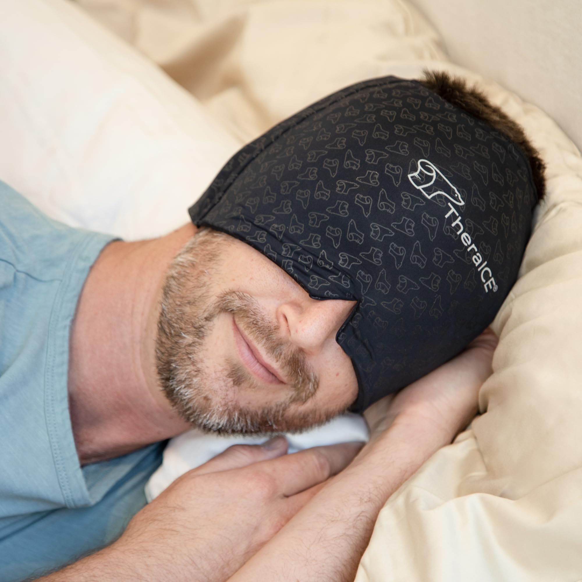TheraICE uso diario durante resaca para confort.