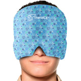 TheraICE Cap Junior, vista frontal, ajuste cómodo para cabezas pequeñas