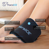 TheraICE Propack se aplica en la espalda para aliviar dolor y rigidez.