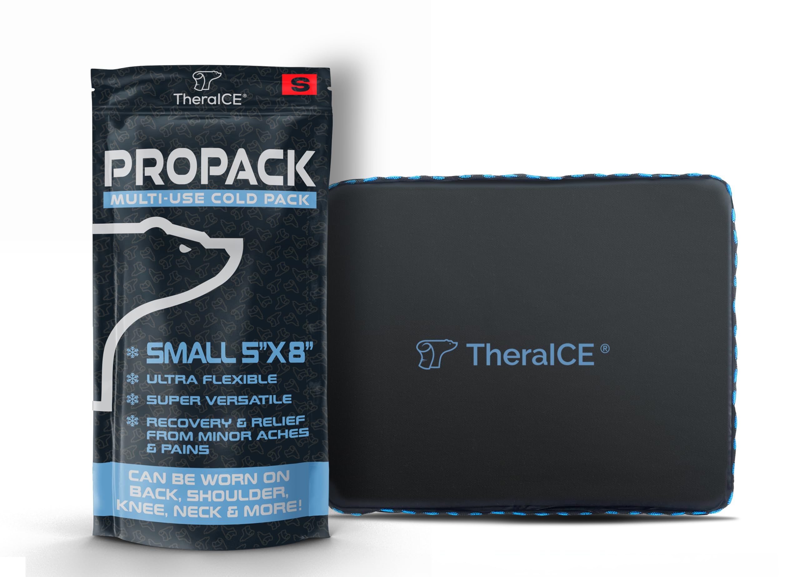 Bolsa de hielo TheraICE PROpack de 5x8 para alivio localizado