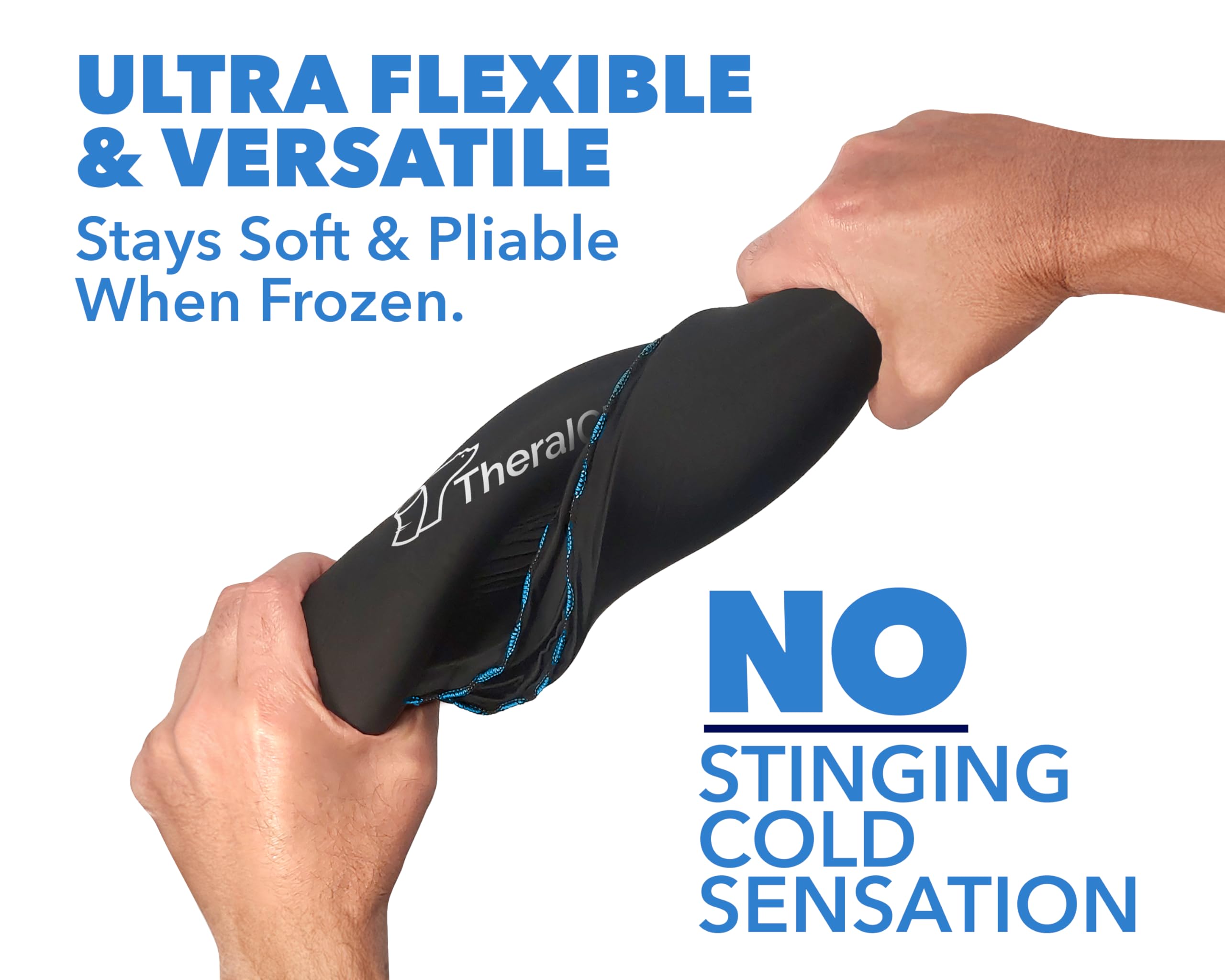 TheraICE Propack diseño compacto 6x10 para uso rápido en casa.