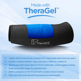 TheraICE reutilizable: gel flexible para uso diario y tratamiento del codo.
