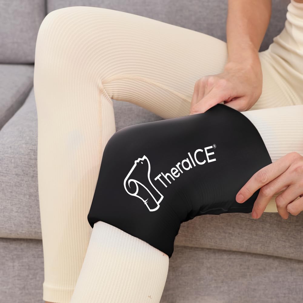 TheraICE rodilla para uso diario: comodidad y soporte.
