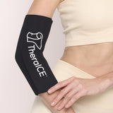 Uso diario con TheraICE codo, comodidad durante rehabilitación y entrenamiento.